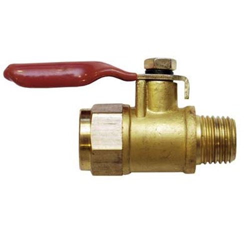 DRAIN TAP, BRASS, 1/4" NPT