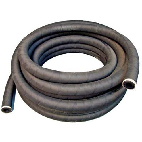 HOSE, BLAST, BLACK, NOMINAL 1-1/4"ID x 2-5/32" OD, 4 PLY, WP 150 PSI, 100' SECTION