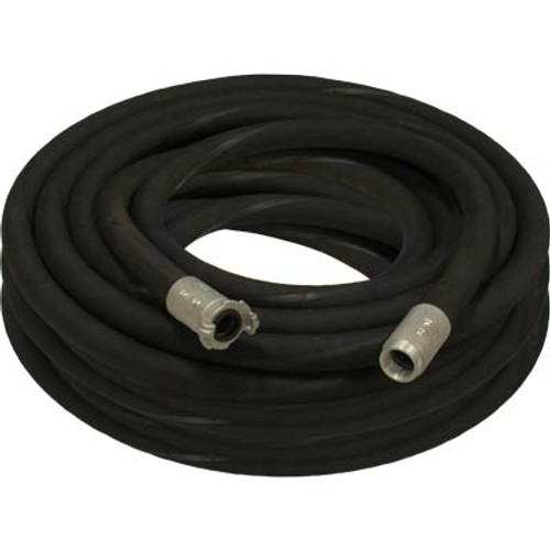 1" BLAST HOSE ASSEMBLY : (100') BLACK BLAST HOSE, (1) ALUMINUM QUICK COUPLER  (1) ALUMINUM NOZZLE HOLDER