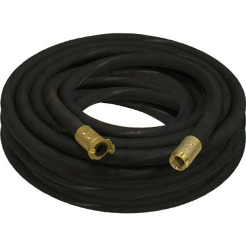 1" BLAST HOSE ASSEMBLY : (100') BLACK BLAST HOSE, (1) BRASS QUICK COUPLER  (1) BRASS NOZZLE HOLDER