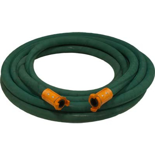 1" BLAST HOSE EXTENSION ASSEMBLY : (50') GREEN BLAST HOSE  (2) NYLON QUICK COUPLERS