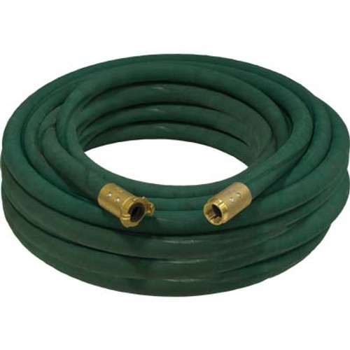 1" BLAST HOSE ASSEMBLY : (100') GREEN BLAST HOSE, (1) BRASS QUICK COUPLER  (1) BRASS NOZZLE HOLDER