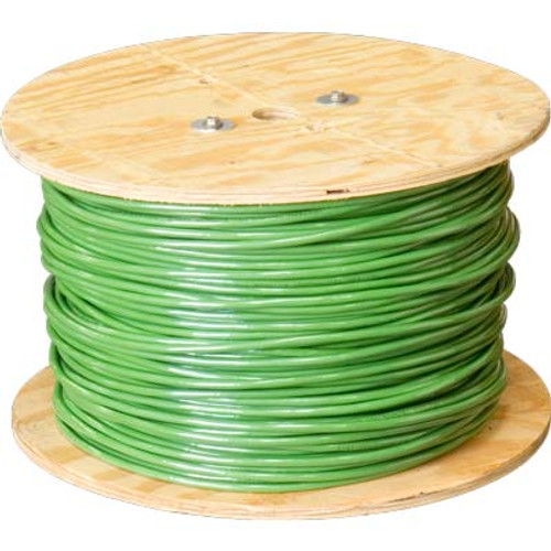 CONTROL CORD, POLYURETHANE JACKETED"EXTREME CABLE", 16.2, 2 WIRE, GREEN (PER FT)