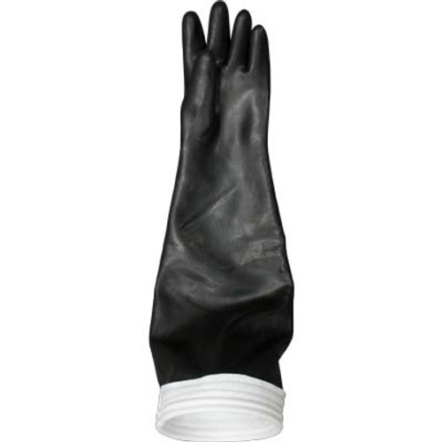 SNAP-IN GLOVES, SEAMLESS RUBBER, 7" x 30", LEFT