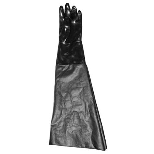 GLOVE, SMOOTH NEOPRENE, BLACK, 12" DIA x 32", LEFT