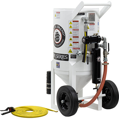 BLAST POT, PORTABLE, 6.5 CU FT, PRESSURE RELEASE, PNEUMATIC - IDS