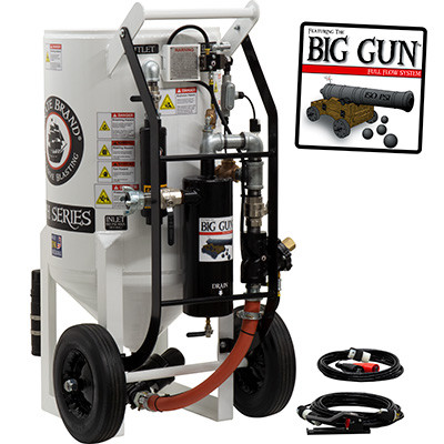 BLAST POT, PORTABLE, 6.5 CU FT, PRESSURE HOLD SYSTEM, ELECTRIC