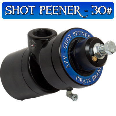 APV, SHOT-PEENER-30#, STRAIGHT-DOWN METERING VALVE W/TUNGSTEN