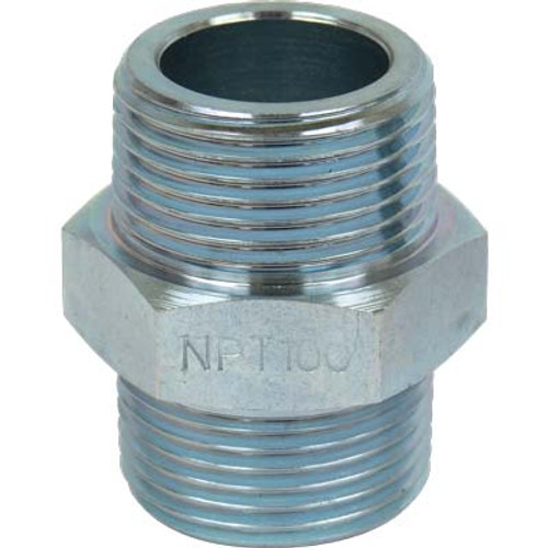 HEX NIPPLE, 1" x 1"