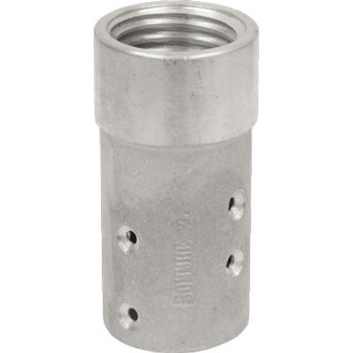 NOZZLE HOLDER, 50MM, ALUMINUM, 1", 150 PSI MAX