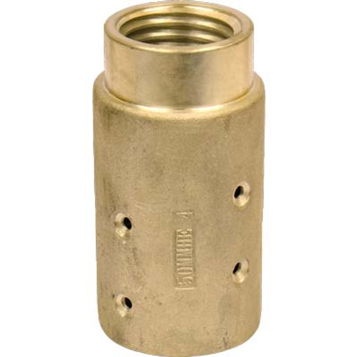 NOZZLE HOLDER, 50MM, BRASS, 1-1/2", 175 PSI MAX