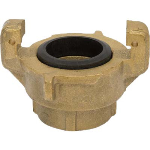 THD QUICK COUPLING, BRASS, 1-1/2", FULL PORT, 175 PSI MAX