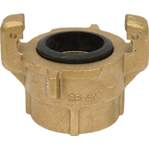 THD QUICK COUPLING, BRASS, 2", FULL PORT, 175 PSI MAX