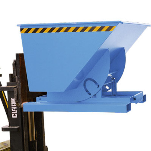 85° SELF-DUMPING HOPPER W/ BUMPER RELEASE, 1-1/2 YARDS (FOR ABRASIVES UP TO 140 LB PER CU FT)