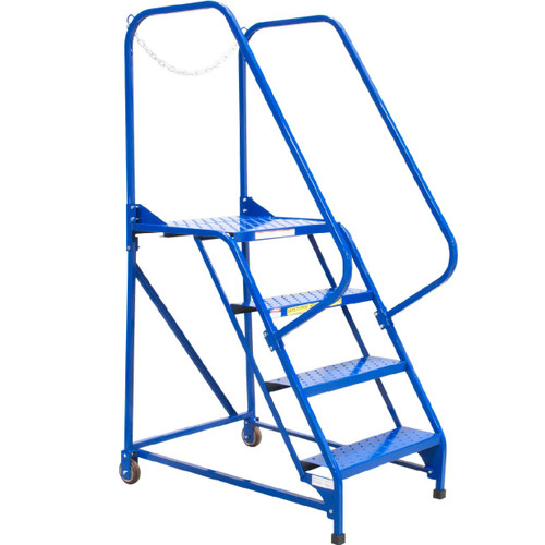 4 STEP LOADING LADDER FOR OVERHEAD ACCESS TO 8/10/20 CU FT BLASTERS  BULK BAG HOPPERS