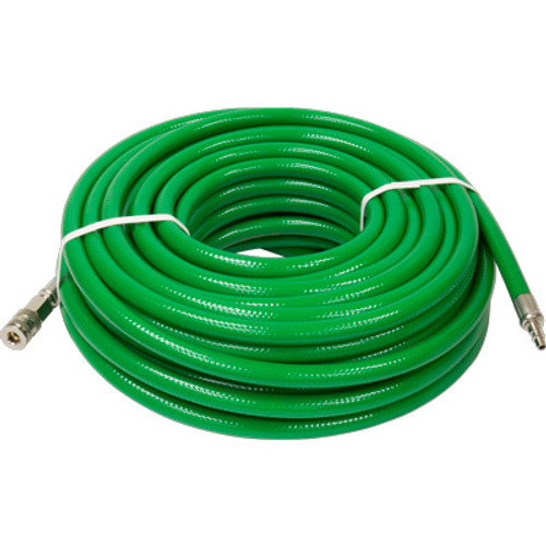 RPB® 100' BREATHING AIR SUPPLY HOSE, 3/8" ID, 1/4" QUICK RELEASE FITTINGS