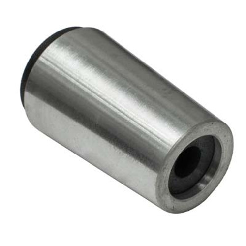 NOZZLE, TUNGSTEN CARBIDE, STRAIGHT BORE, 1/16" BORE, 1-3/4" LENGTH CONE SHAPED ALUMINUM JACKET