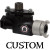 #100 METERING VALVE CUSTOMIZATION FOR SPH PINCH BULK BLASTERS (PER OUTLET) (FACTORY INSTALLED)