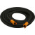 1" BLAST HOSE EXTENSION ASSEMBLY : (50') BLACK BLAST HOSE  (2) NYLON QUICK COUPLERS