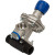 TERAVALVE™ XL, COMPLETE VALVE, 1-1/4",  1-1/4" MALE x 1-1/4" MALE NPT NIPPLE