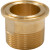 QUICK REMOVAL COUPLING (SANITARY CLAMP STYLE), FITTING, 1-1/4" MNPT, BRASS
