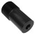 NOZZLE, TUNGSTEN CARBIDE, SHORT STRAIGHT, 3/8" BORE, 1" ENTRY, 1-1/4" THREAD, ALL POLY JACKET