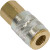 BULLARD, COMPRESSED AIR SUPPLY HOSE QUICK-DISCONNECT COUPLER, 1/4" IND. INTERCHANGE, 1/4" FEMALE NPT THREAD