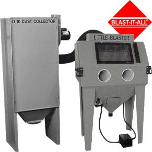 4024 LITTLE-BLASTER™ SERIES SUCTION BLAST CABINET, W/ 400 CFM