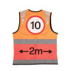The Reflector Two Tone Warning Tabard by Hy Equestrian is designed to keep riders safe and seen while out on the roads. Featuring high visibility two-tone colouring and bold “10mph/2 Metres” lettering on the back, this tabard ensures a clear message to passing drivers. Lightweight and breathable, it offers a comfortable fit over riding gear and secures easily with zip fastening. Ideal for hacking out at any time of year, it’s an essential piece of safety wear for responsible riders who want to stand out and stay protected.