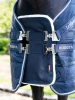 When you need a little space to expand your rug due to weight or work fluctuations, this chest extender is ideal to create additional comfort for broader-chested horses. With an extra thick deep pile anti-static faux fur lining, it's best for sensitive skinned equines.

The hard-wearing outer fabric is a suitable match for stable or turnout rugs, while the anti-static lining aids comfort. A hook and loop panel ensures level positioning.

Compatible with all T-bar front fastening LeMieux Rugs.
