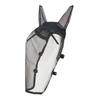 Face off those pesky flies, even while riding, with this clever fly mask that fits over your bridle, providing 59% UVA blocking.

Designed with breathable mesh ears, it attaches with easy hook and loop tape tabs.