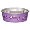 Award winning, patented Bella Bowls are one of the World's best selling bowls in the pet industry – and for good reason! Functional and beautiful, Bella Bowls are truly the perfect pet dish. 

Loving Pets brings new life to veterinarian-recommended stainless steel dog bowls and pet feeding dishes by combining a stainless interior with an attractive poly-resin exterior. A removable rubber base prevents skids and spills, eliminates noise, and makes Bella Bowls fully dishwasher safe. 

Dishwasher Safe
Non Skid Rubber base-Removable rubber base prevents skids, spill and noise
Vet-recommended bacteria resistant stainless steel interior
Patented - Exclusively from Loving Pets