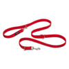 The Halti Double Ended Lead provides great versatility and comfort for owners and their dogs. It can be used in a variety of ways to suit dog acitvities, from city walking to relaxed strolls, to training and managing large boisterous dogs. It can also be used for walking two dogs and is perfect for puppies too! Reflective stitching increases the visibility and safety of your dog in low light. All of the Halti Walking Range boasts the same quality and expert design that our customers have come to expect from Company of Animals, the makers of the world-famous Halti Headcollar. Bringing together style and functionality, the range comes in four vibrant colours with smart two-tone webbing.