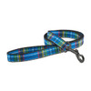 Super Softpolyester printed nylon strapping with traditional tartan design. Self coloured quick release buckles on the collars and hard wearing metal trigger hooks on the leads.