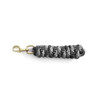 This high quality double braided round cotton lead rope offers luxurious comfort and is available in a range of colours with a brass plated swivel bolt snap.