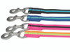 Soft tubular web lunge rein with swivel trigger clip and loop handle. 

8 metres in lenght.