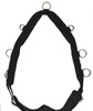 Strong nylon roller fully padded with soft sympatex lining throughout and 11 D rings to attach lunging aids to. The girth is fully eyeletted and has buckles on both sides for maximum adjustment.
