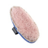 Ponylove brush Diva by HAAS. Lambskin from matthes surrounded by a rim of horse hair for a perfect shiny look, pink back, hand strap with bow.