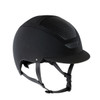 "Like all the other models in the collection, the Hunter helmet has the distinctive features that differentiate KASK from any other riding helmet on the market. The molded outer shell, in ABS, is very resistant and light and the comfortable and breathable inner padding is made of 100% Merino Wool: a natural antibacterial fiber that provides unique levels of breathability and thermoregulation. The inner shell is made with expanded polystyrene and features three levels of densities in order to ensure total shock protection. With two honeycomb-like aeration grids built in the polystyrene, a smart ventilation system in the helmet provides high volumes of cooling airflow, adding extra comfort to the rider. KASK helmets are provided with KASK’s patented self-adapting adjusting system in a carbon look. Introduced for the first time in the equestrian market, the FIT System allows the helmet to perfectly and automatically fit on the rider’s head by gently cradling the back of the head.