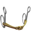 This combination of Baucher cheek and NS Tranz mouthpiece usually helps the rider to achieve and maintain a rounder and more correct outline. If your horse is constantly resisting, strung out or coming above the bit the usual response to the NS Tranz Baucher is a head lowering action and softer feel through the rein. This design often proves beneficial for the over sensitive mouth. Highly recommended where help is needed for straightness and directional control.