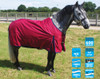 Legacy turnout rugs are manufactured using the highest quality 600D ballistic Nylon outer.  They are 100% waterproof and breathable ensuring a very high level of protection from the elements.  Ripstop technology is also standard on all turnout rugs.  We use a deep cut body and high shoulder gussets providing a warm and flexible rug for your horse.