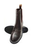 A quality zip fronted jodhpur boot with a buff leather upper and cambrill lining. Featuring a heel grip rubber sole for support and comfort, YKK nylon zip, honey comb elasticated sides, pull tag to help slide the foot in. Smart enough for shows but practical enough for everyday use as well. All HyLAND boots come with easy to display packaging to help create an eye-catching retail display.