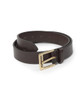 Smart, classic leather belts that look great with your competition gear or your favourite jeans. Supple leather with an attractive buckle. Width: 25mm. Belts are measured from end of buckle to middle hole.