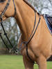 The LeMieux Running Martingale features an adjustable neck strap with padded top piece at the wither, along with custom designed martingale rings that clip on and off quickly and easily without the need to undo reins.

LeMieux leatherwork is made from beautifully soft European leather and has been designed to aid in the distribution of pressure and maximise comfort.