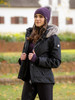 A new addition to the coat range, the LeMieux Waterproof Short Coat is an absolute essential for the winter months.

Luxuriously warm and generously filled with eco-friendly DuPont synthetic filling, these coats have the warmth of down with the bounce-back durability of cotton, retaining their fullness even after washing.

Additional fleece lining on the back, pockets and collar ensure ultimate comfort to beat the chill of any showground.

The waterproof material has a Hydrostatic Head Test rating of 8000mm and a Moisture Vapour Permeability (MVP) rating of 3000mvpa. This, along with the taped seams, double front closure and waterproof sealed pocket zips means that you will be able to tackle winter weather, either riding or around the yard.