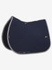 The perfect partner for the Wither Relief Memory Foam Half Pad, this jumping pad contains the carbon mesh spine insert ensuring optimum wither relief and air flow as the pad's high wither shape reduces pressure Two way lower strap gives different girthing options.


This pad also benefits from LeMieux's signature bamboo lining, with its high degree of breathability and anti-bacterial properties. The ultra soft binding, outer braid and metal LeMieux motif make this a real statement saddle pad whether in the ring or training.