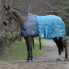 Versatile layering system ensures you can remove or add a layer so your horse is comfortable whatever the weather. The WeatherBeeta Green-Tec Liner Medium features a strong 150 denier recycled liner with 200g recycled polyfill, with a single touch tape front closure and 4 touch tape tabs on the neck to keep it in place. Clips at the rear allow for easy optional layering with attachments to add to leg straps or tail cord. The gusset is compatible with both freedom system and traditional side gusset designs and is quilted to keep the polyfill in place. Compatible with WeatherBeeta Green-Tec, ComFiTec Ultra Cozi III, Ultra Tough III, Premier Free II, Plus Dynamic II and PP Channel Quilt II. Made from 170 plastic bottles