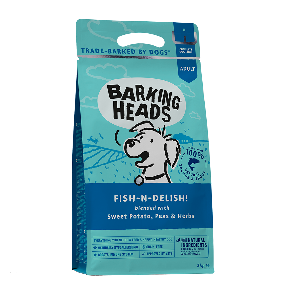 Fish Barking Heads Treats Barking Heads Dog Adult Fish N Delish