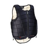 The RS2010 body protector is known for offering the maximum level of protection in a smart, comfortable design. Racesafe's signature segmented design is finished in a technical black satin outer, offering a timeless look with the latest performance.