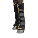 The Supreme Products Royal Occasion Boots are the perfect choice for those looking for a versatile set of boots. Ideal to use when travelling, in the stable and warming in, these boots will support and protect legs, keeping them nice and clean before competitions. Made from soft luxury fleece featuring extra strong touch tape fastenings, they provide a comfortable and secure fit and look great when paired with the rest of the Supreme Products Royal Occasion collection! Sold as a set of 4 boots. The Supreme Products Royal Occasion Boots are the perfect choice for those looking for a versatile set of boots.